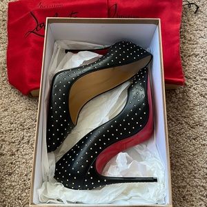 Christian Louboutin (37) PIGALLE FOLLIES PLUME 100